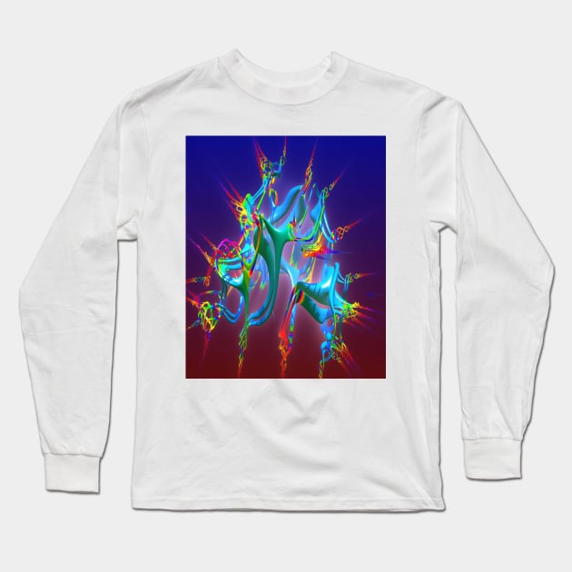 Neurons Connection Long Sleeve T-Shirt by icarusismartdesigns